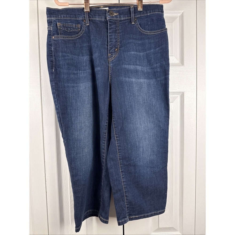 Levi's 512 Perfectly Slimming‎ Women's Size 14 Capri Jeans